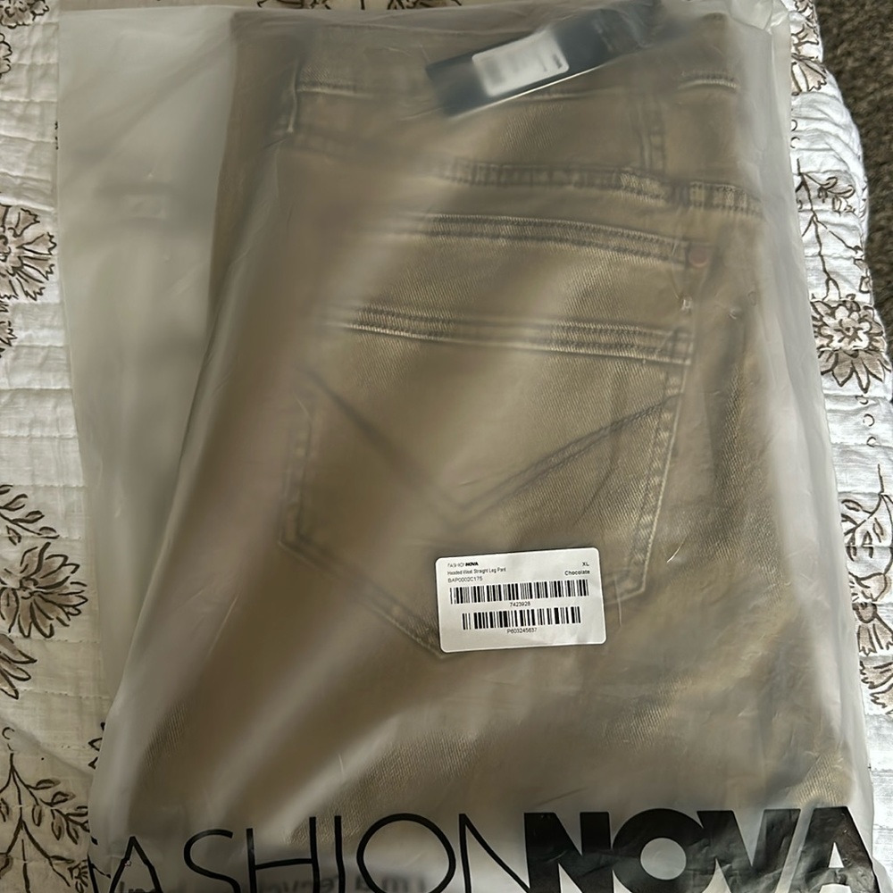 Straight leg jeans